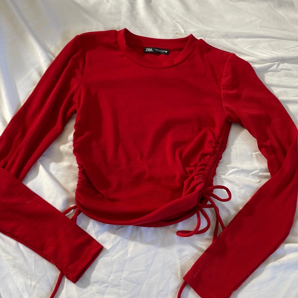 Zara Ruched Crop top